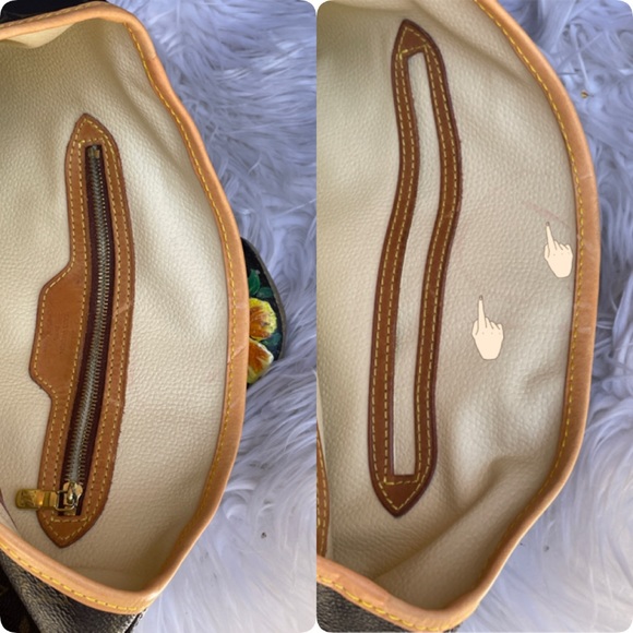 💝Louis Vuitton Vachetta 💝Authentic Bucket Bag - Picture 9 of 14